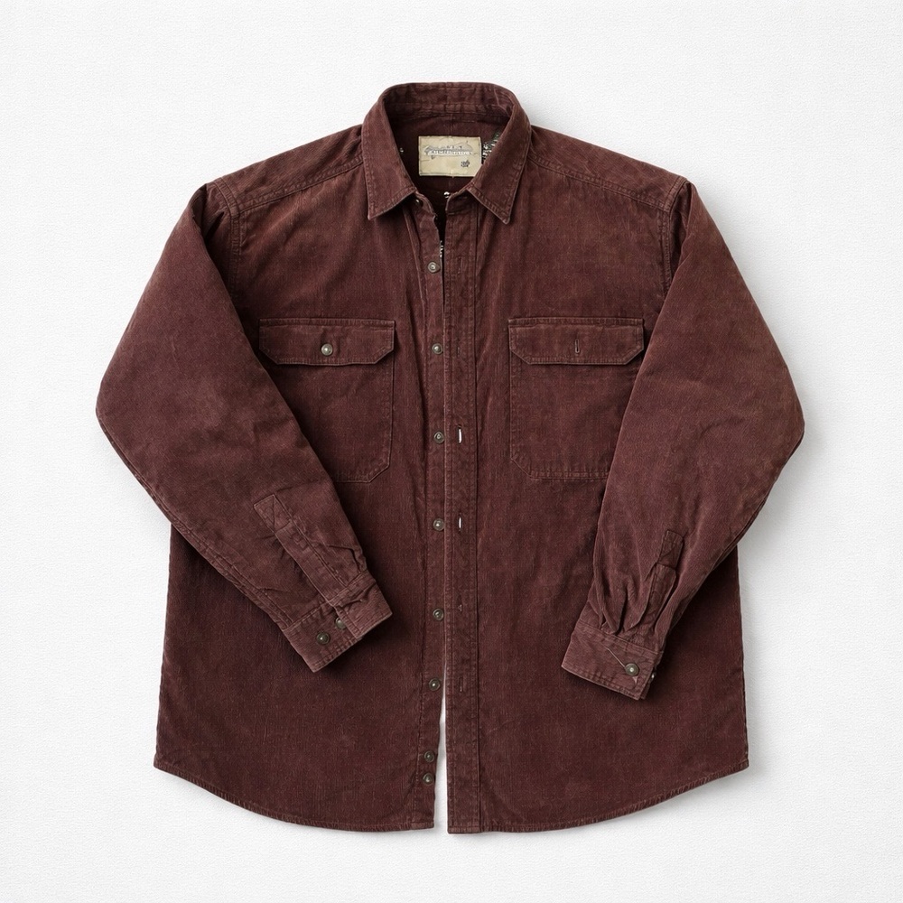 Expressions men’s corduroy sherpa-lined jacket